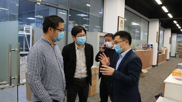 校企合作 福州大學(xué)電氣工程與自動化學(xué)院王武副院長一行來中電參觀考察